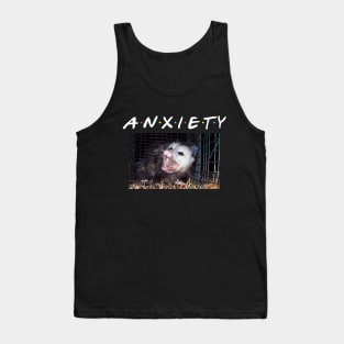 ANXIETY Opossum Tank Top